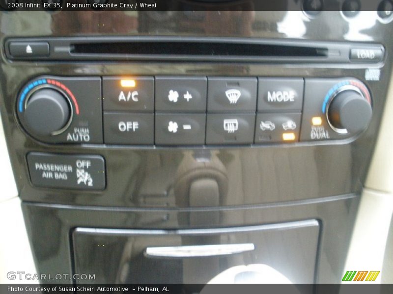 Platinum Graphite Gray / Wheat 2008 Infiniti EX 35