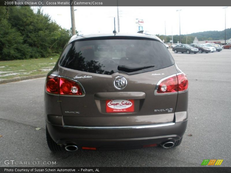 Cocoa Metallic / Cashmere/Cocoa 2008 Buick Enclave CX