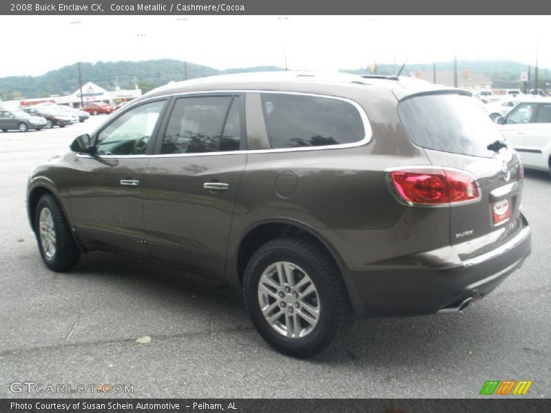 Cocoa Metallic / Cashmere/Cocoa 2008 Buick Enclave CX