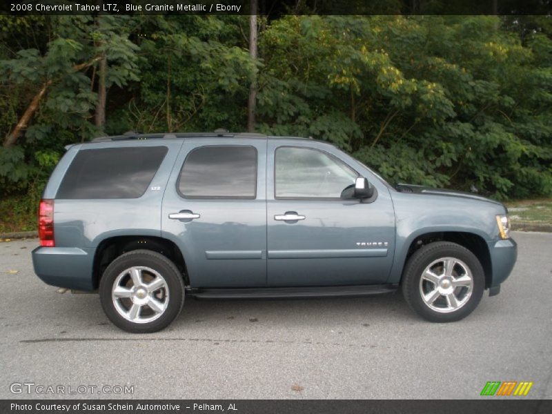 Blue Granite Metallic / Ebony 2008 Chevrolet Tahoe LTZ