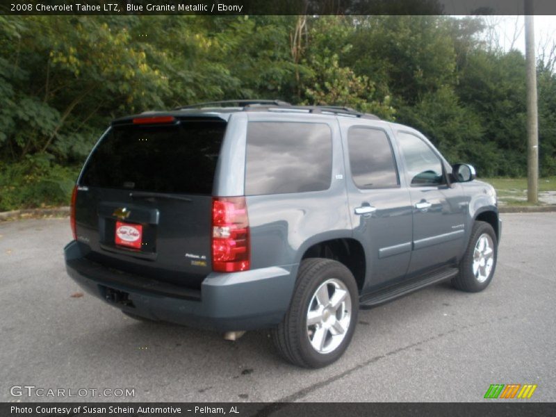 Blue Granite Metallic / Ebony 2008 Chevrolet Tahoe LTZ