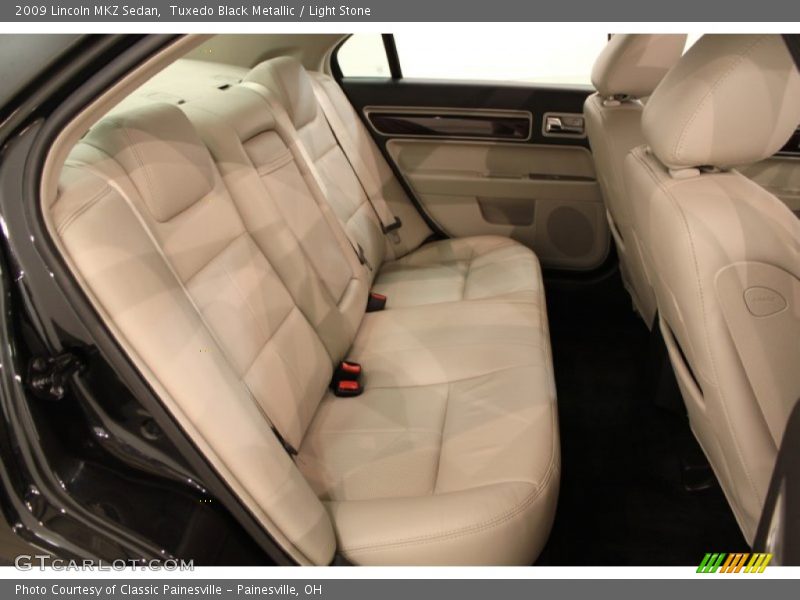 Tuxedo Black Metallic / Light Stone 2009 Lincoln MKZ Sedan