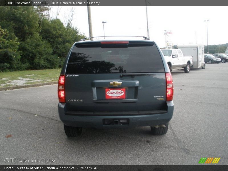 Blue Granite Metallic / Ebony 2008 Chevrolet Tahoe LTZ