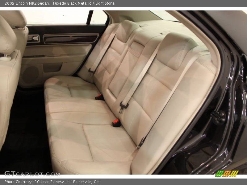 Tuxedo Black Metallic / Light Stone 2009 Lincoln MKZ Sedan