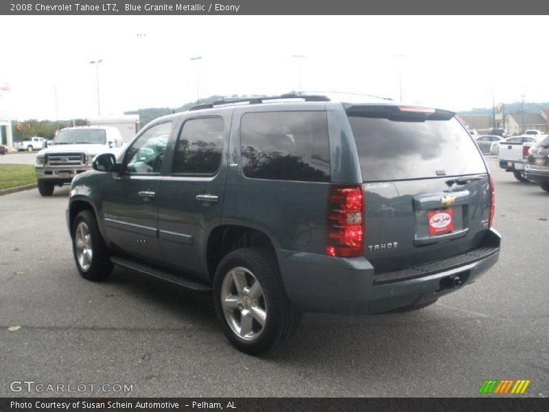 Blue Granite Metallic / Ebony 2008 Chevrolet Tahoe LTZ