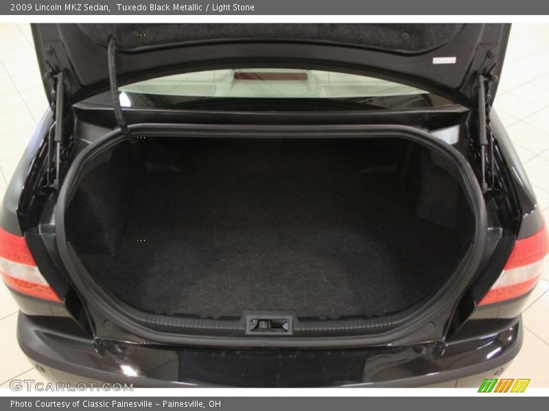 Tuxedo Black Metallic / Light Stone 2009 Lincoln MKZ Sedan
