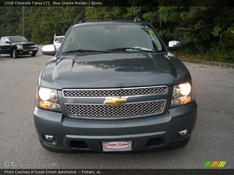 Blue Granite Metallic / Ebony 2008 Chevrolet Tahoe LTZ