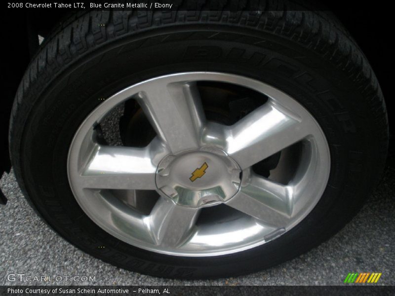 Blue Granite Metallic / Ebony 2008 Chevrolet Tahoe LTZ