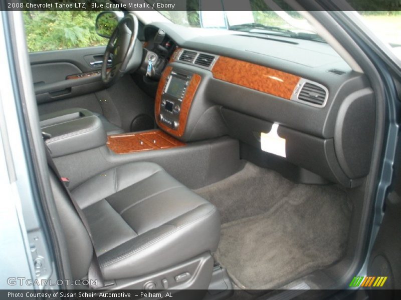 Blue Granite Metallic / Ebony 2008 Chevrolet Tahoe LTZ