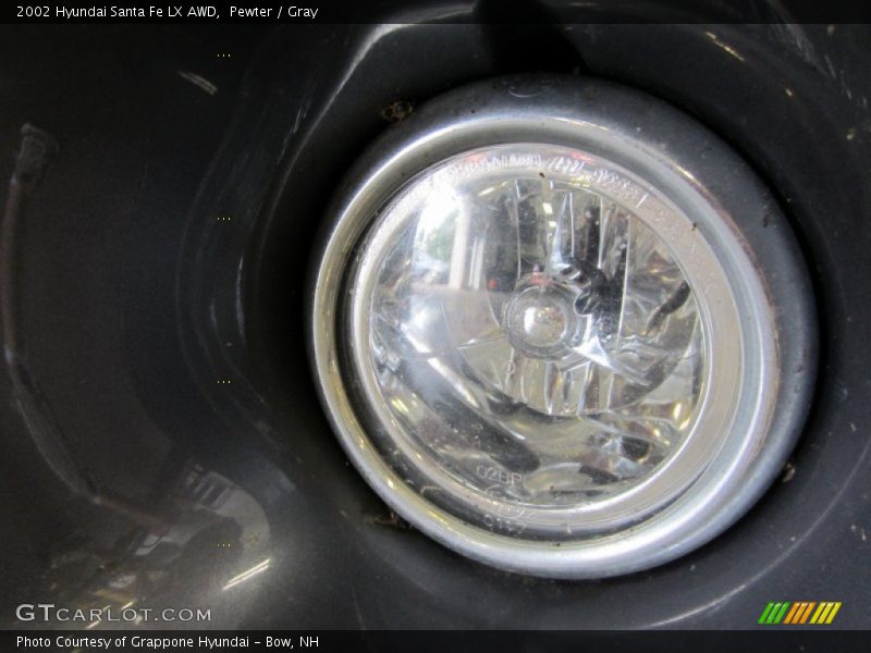 Pewter / Gray 2002 Hyundai Santa Fe LX AWD