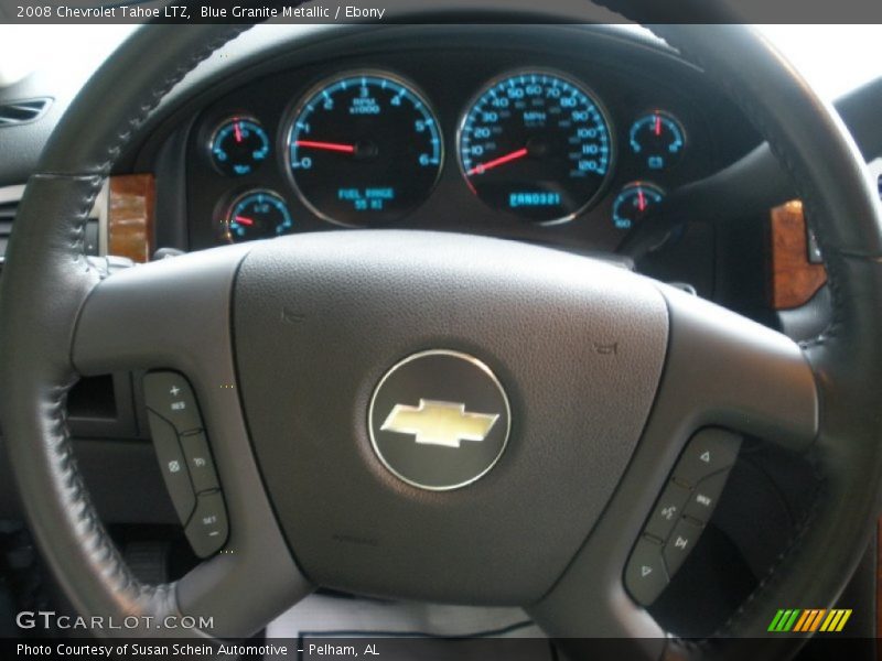 Blue Granite Metallic / Ebony 2008 Chevrolet Tahoe LTZ