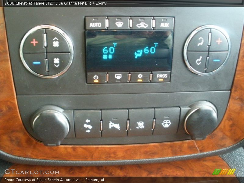 Blue Granite Metallic / Ebony 2008 Chevrolet Tahoe LTZ