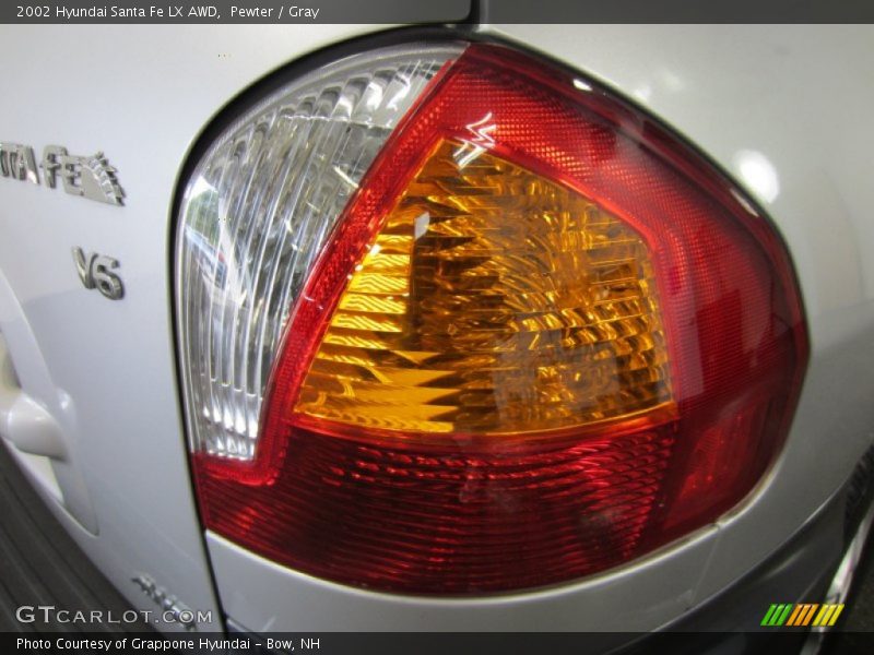 Pewter / Gray 2002 Hyundai Santa Fe LX AWD