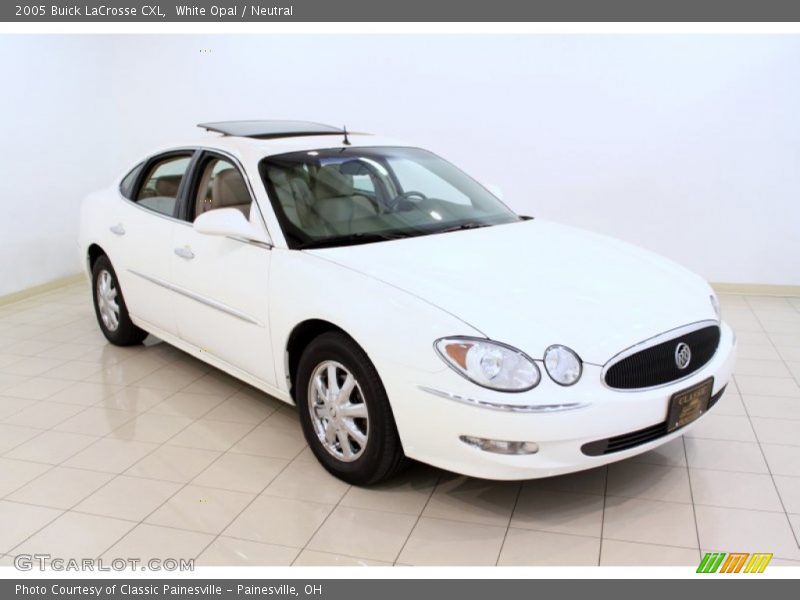 White Opal / Neutral 2005 Buick LaCrosse CXL