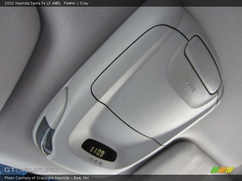 Pewter / Gray 2002 Hyundai Santa Fe LX AWD