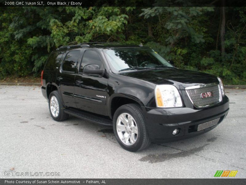 Onyx Black / Ebony 2008 GMC Yukon SLT