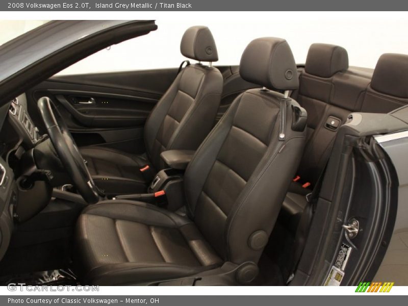 Island Grey Metallic / Titan Black 2008 Volkswagen Eos 2.0T