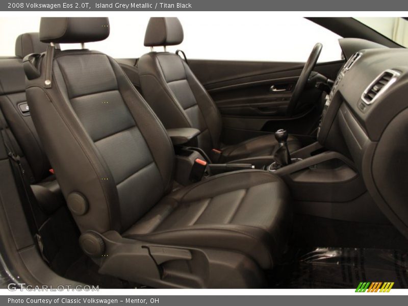 Island Grey Metallic / Titan Black 2008 Volkswagen Eos 2.0T