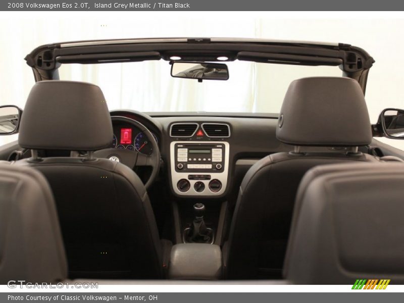 Island Grey Metallic / Titan Black 2008 Volkswagen Eos 2.0T