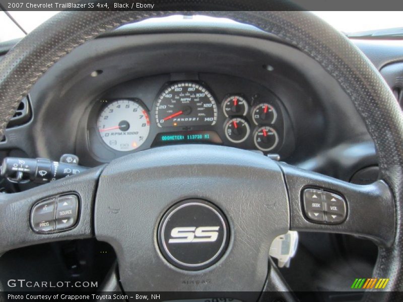 Black / Ebony 2007 Chevrolet TrailBlazer SS 4x4