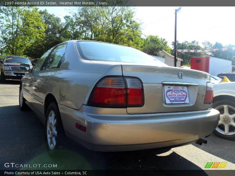 Heather Mist Metallic / Ivory 1997 Honda Accord EX Sedan