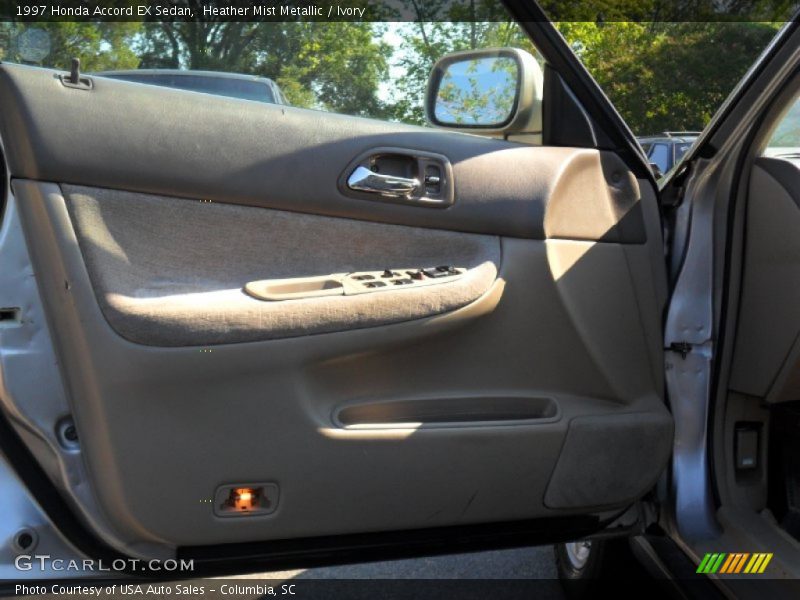 Heather Mist Metallic / Ivory 1997 Honda Accord EX Sedan