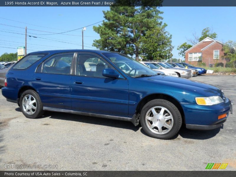  1995 Accord EX Wagon Azure Blue Green Pearl