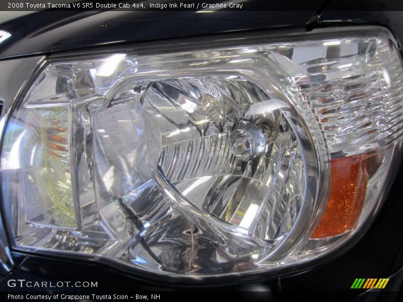Indigo Ink Pearl / Graphite Gray 2008 Toyota Tacoma V6 SR5 Double Cab 4x4