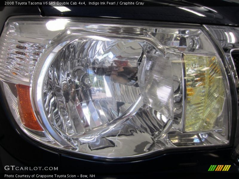 Indigo Ink Pearl / Graphite Gray 2008 Toyota Tacoma V6 SR5 Double Cab 4x4