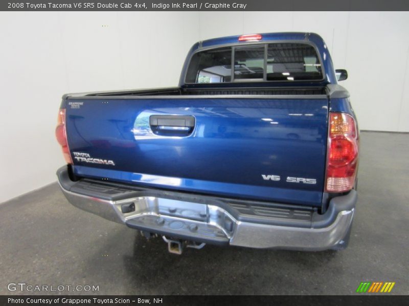 Indigo Ink Pearl / Graphite Gray 2008 Toyota Tacoma V6 SR5 Double Cab 4x4