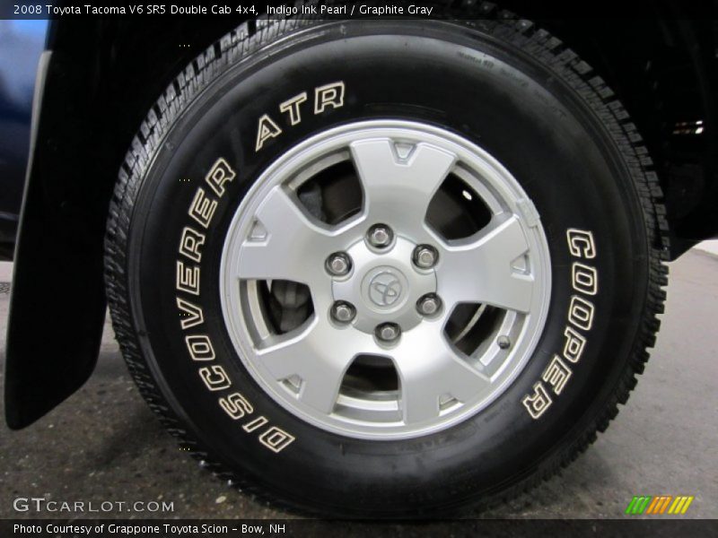 Indigo Ink Pearl / Graphite Gray 2008 Toyota Tacoma V6 SR5 Double Cab 4x4