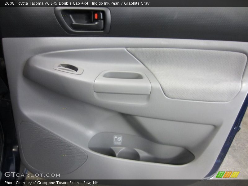 Indigo Ink Pearl / Graphite Gray 2008 Toyota Tacoma V6 SR5 Double Cab 4x4