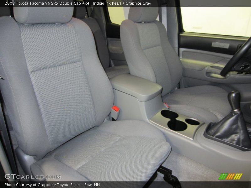 Indigo Ink Pearl / Graphite Gray 2008 Toyota Tacoma V6 SR5 Double Cab 4x4