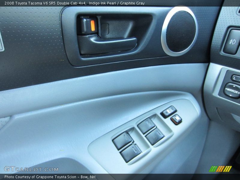 Indigo Ink Pearl / Graphite Gray 2008 Toyota Tacoma V6 SR5 Double Cab 4x4