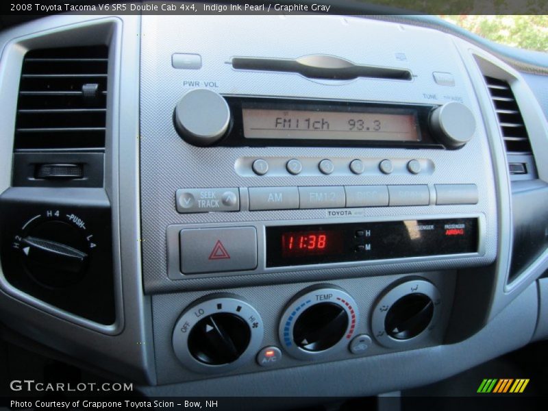 Indigo Ink Pearl / Graphite Gray 2008 Toyota Tacoma V6 SR5 Double Cab 4x4