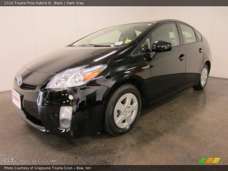 Black / Dark Gray 2010 Toyota Prius Hybrid III