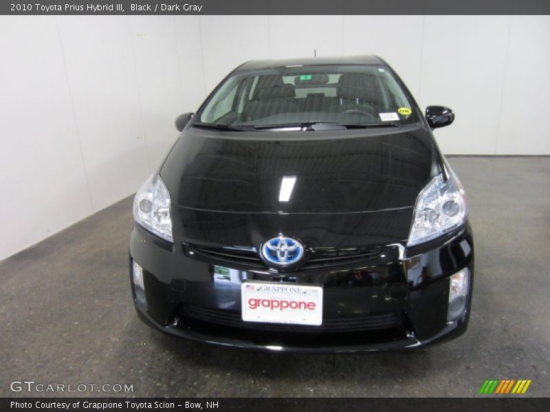 Black / Dark Gray 2010 Toyota Prius Hybrid III