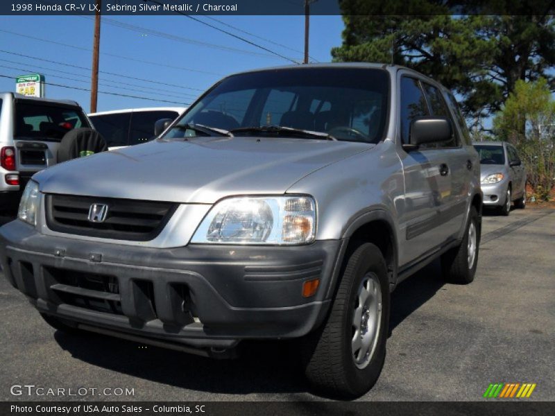 Sebring Silver Metallic / Charcoal 1998 Honda CR-V LX
