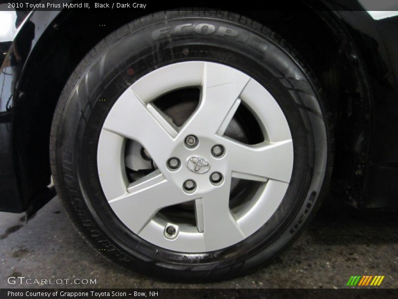 Black / Dark Gray 2010 Toyota Prius Hybrid III