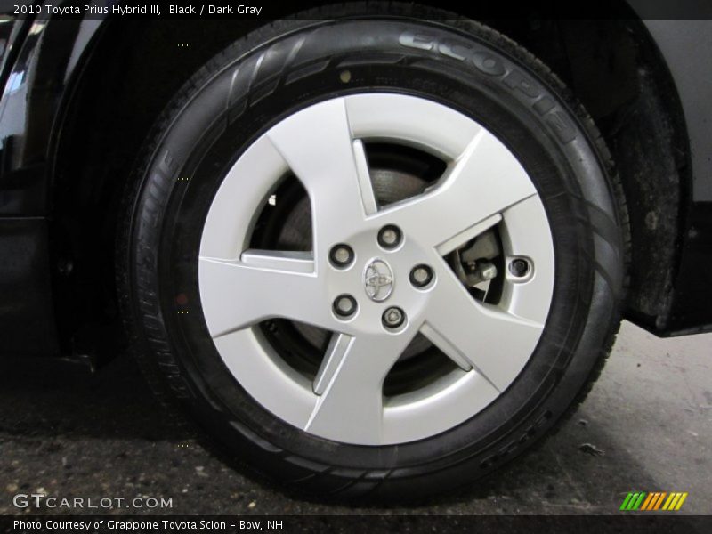 Black / Dark Gray 2010 Toyota Prius Hybrid III