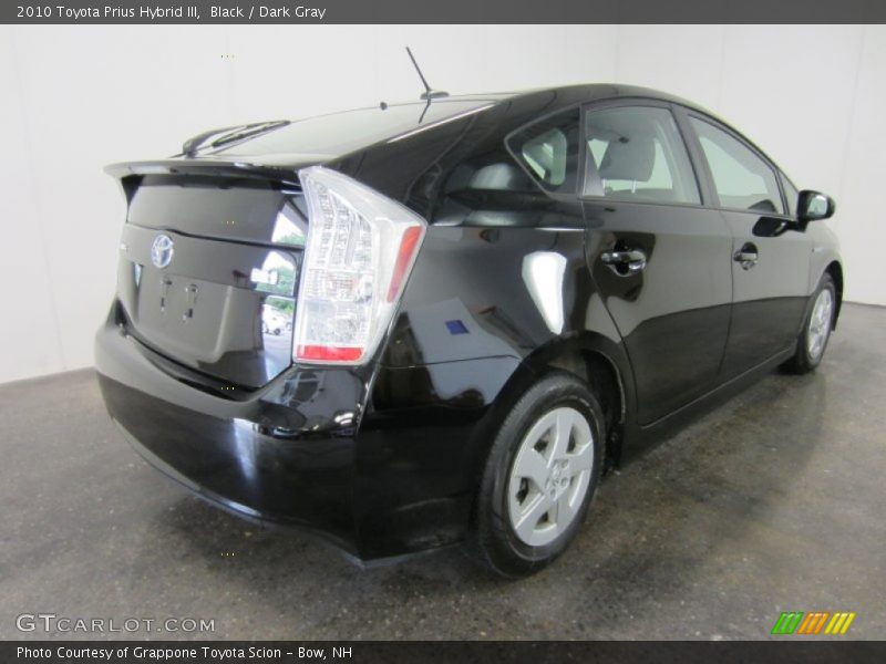 Black / Dark Gray 2010 Toyota Prius Hybrid III