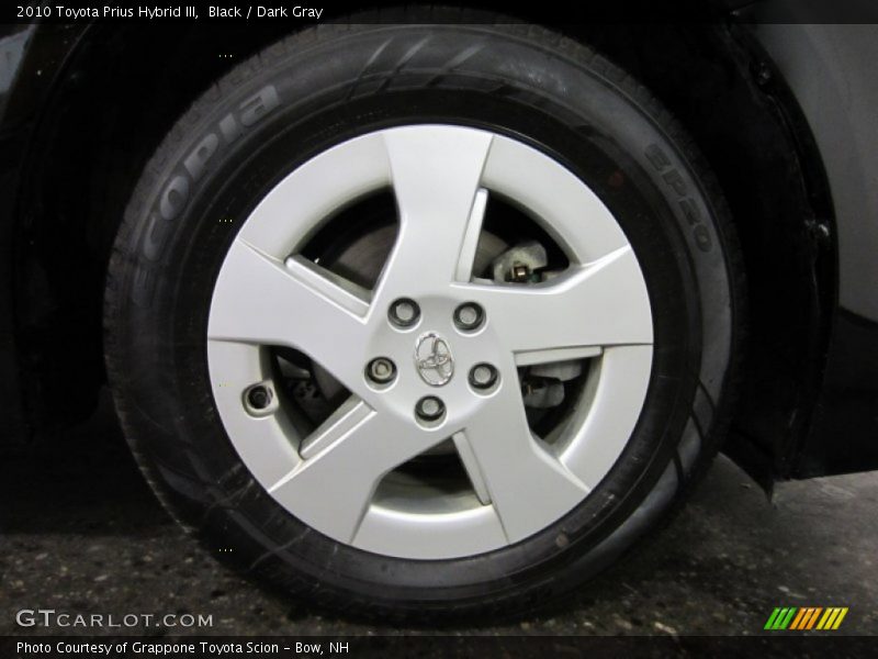 Black / Dark Gray 2010 Toyota Prius Hybrid III