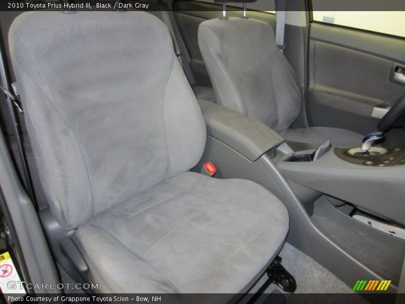 Black / Dark Gray 2010 Toyota Prius Hybrid III