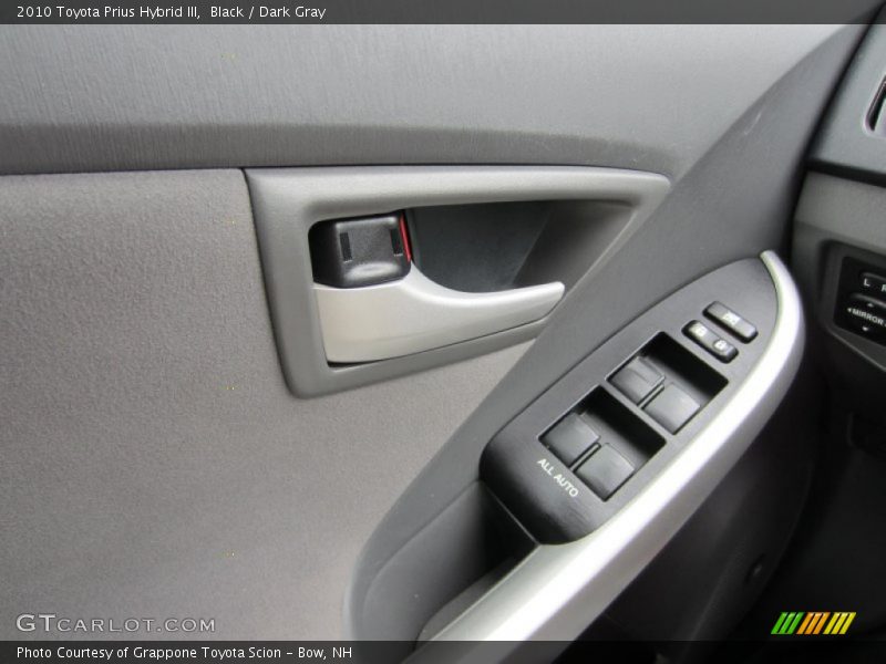 Black / Dark Gray 2010 Toyota Prius Hybrid III