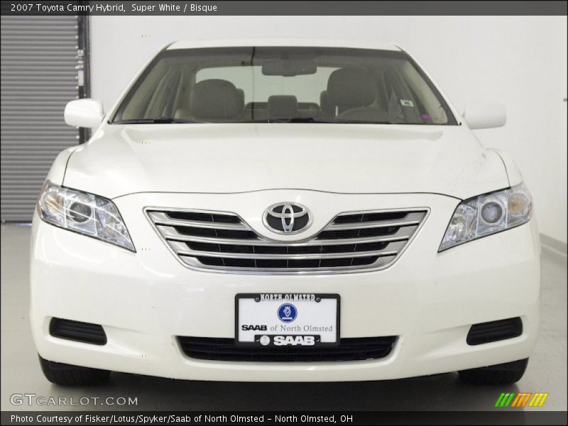 Super White / Bisque 2007 Toyota Camry Hybrid
