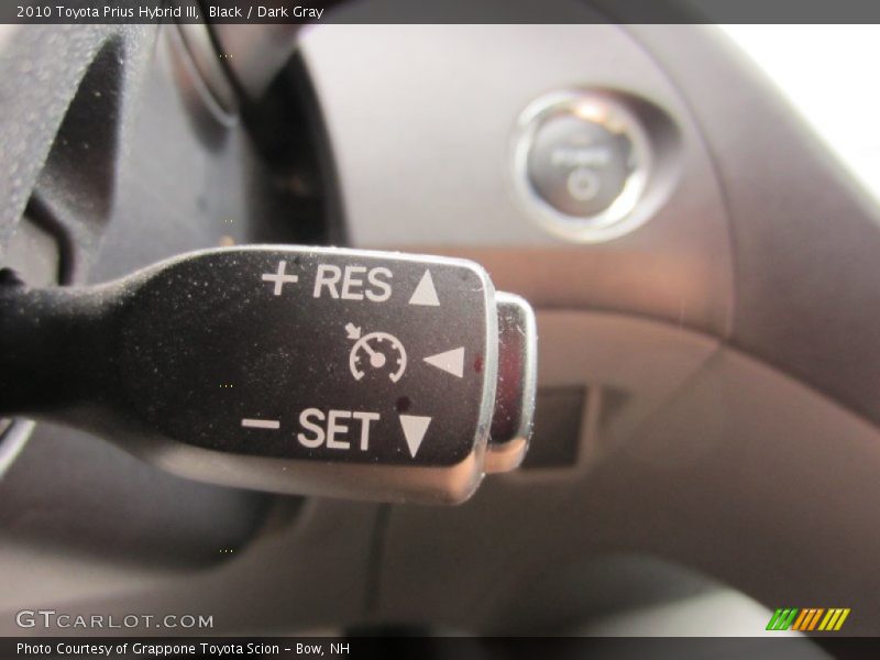 Black / Dark Gray 2010 Toyota Prius Hybrid III
