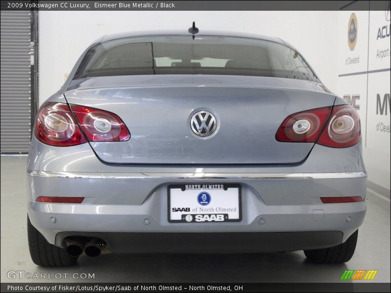 Eismeer Blue Metallic / Black 2009 Volkswagen CC Luxury