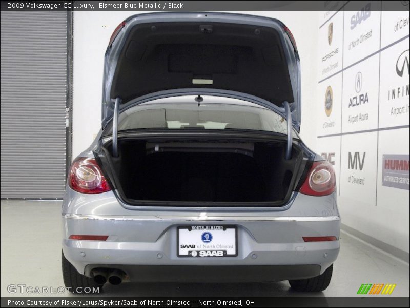 Eismeer Blue Metallic / Black 2009 Volkswagen CC Luxury