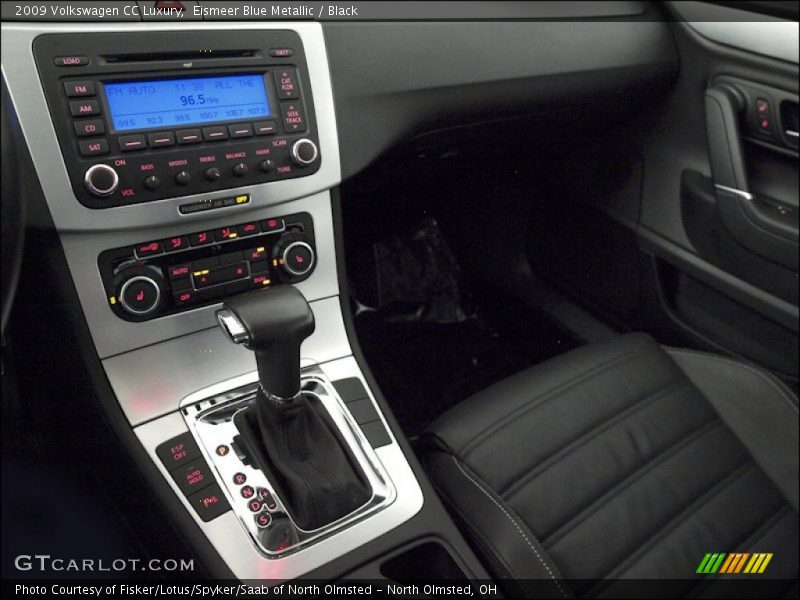 Eismeer Blue Metallic / Black 2009 Volkswagen CC Luxury