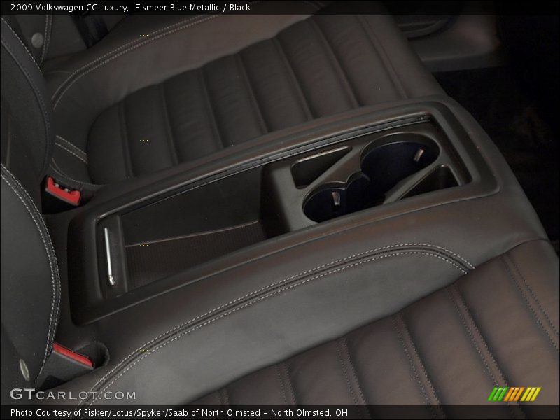 Eismeer Blue Metallic / Black 2009 Volkswagen CC Luxury